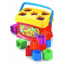 Fisherprice- Brilliant Basics Baby`s First Blocks Shape Sorter